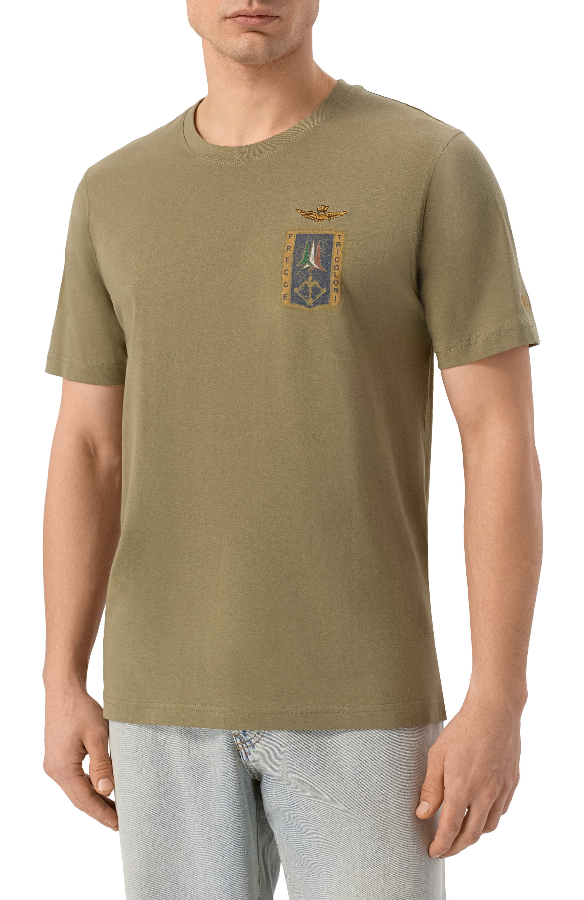 Хлопковая футболка AERONAUTICA MILITARE, арт. TS2534UJ00641, фото 3