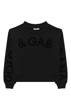 Хлопковый свитшот DOLCE & GABBANA, арт. L4JWHZ/G7K2C/2-6, фото 1