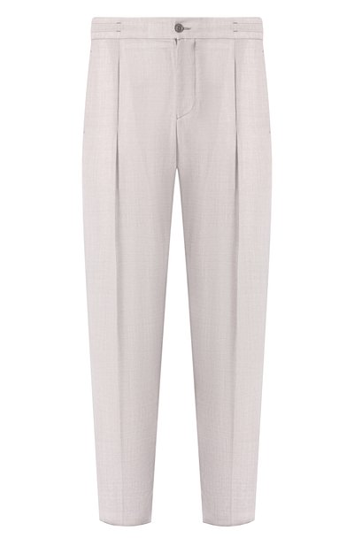 Брюки из шерсти и шелка MARCO PESCAROLO, арт. CHIAIA/5122, фото 1