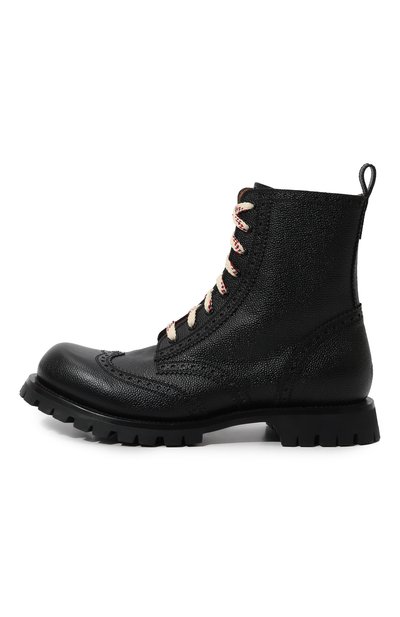 Кожаные ботинки GUCCI, арт. 575109 DHR00, фото 4
