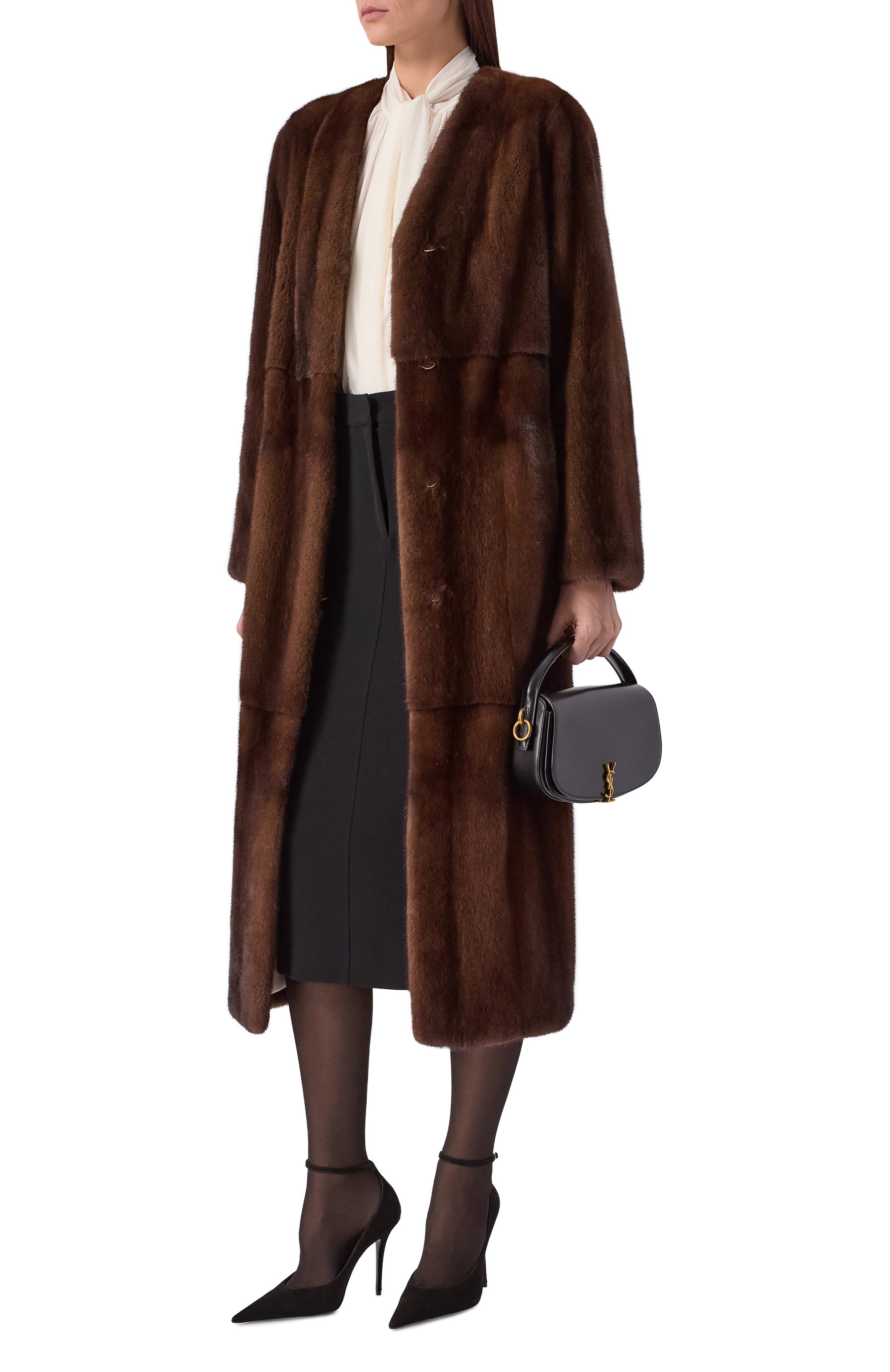 Шуба из норки РУССКИЙ МЕХ, арт. 59 РМ, фото 2