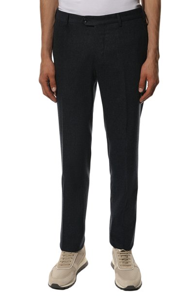 Брюки из шерсти и кашемира MARCO PESCAROLO, арт. SLIM80/ZIP/4629, фото 3