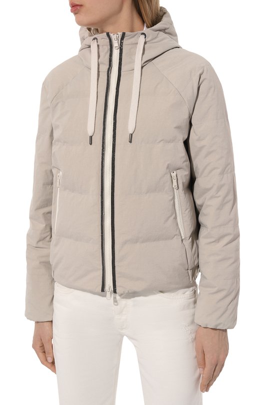 Пуховая куртка Brunello Cucinelli MH5732831 Серый  MH5732831 Фото 3