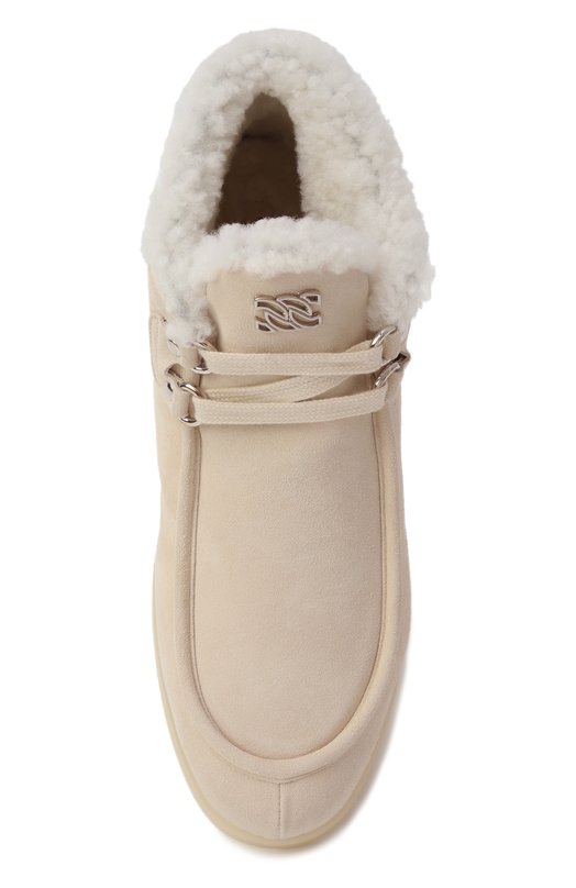 Замшевые ботинки Dami Passage Casadei 2Q209A0211/RENNA Кремовый  2Q209A0211/RENNA Фото 6