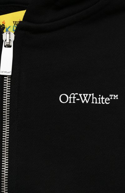 Хлопковая толстовка OFF-WHITE, арт. 0BBE001F23FLE001, фото 3
