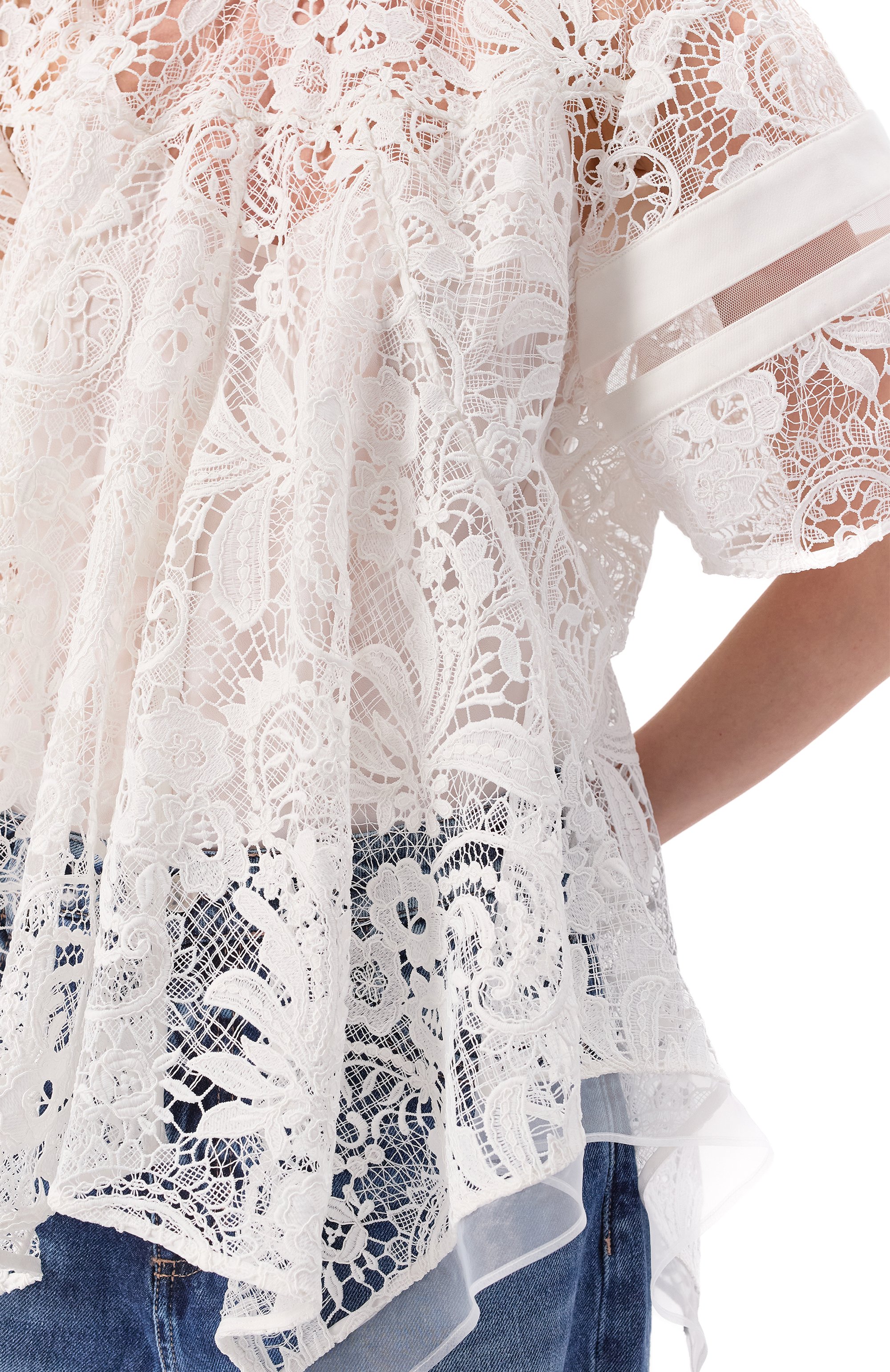 Топ 3.1 PHILLIP LIM молочного цвета по цене 107000 руб., арт. S252-21690CEL, фото 5 Топ 3.1 PHILLIP LIM, арт. S252-21690CEL, фото 5