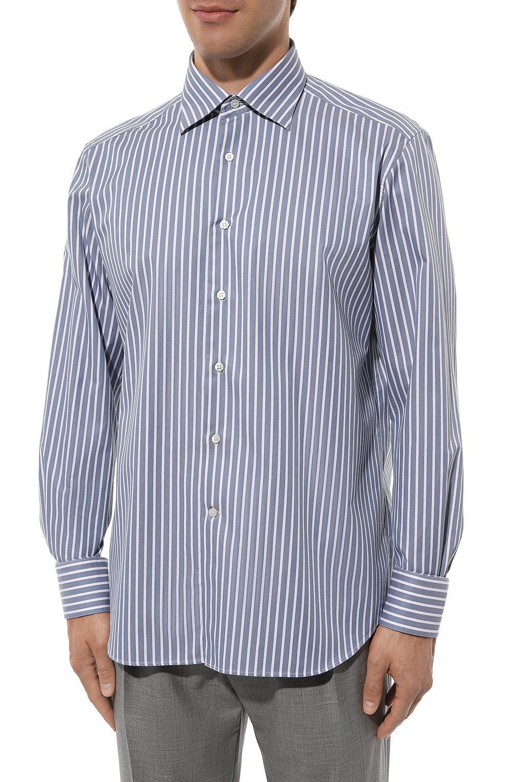 Хлопковая рубашка STEFANO RICCI, арт. MC003685/LX2711, фото 3