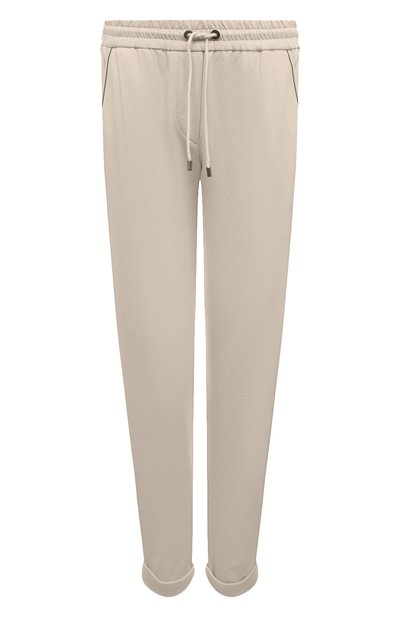 Женские хлопковые брюки BRUNELLO CUCINELLI, арт. MH827SA399