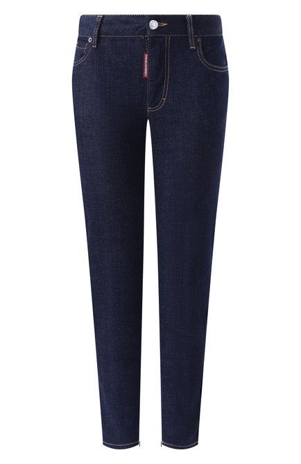 Женские джинсы DSQUARED2 синего цвета по цене 0 руб., арт. S75LB1035/S30664 | Фото 1