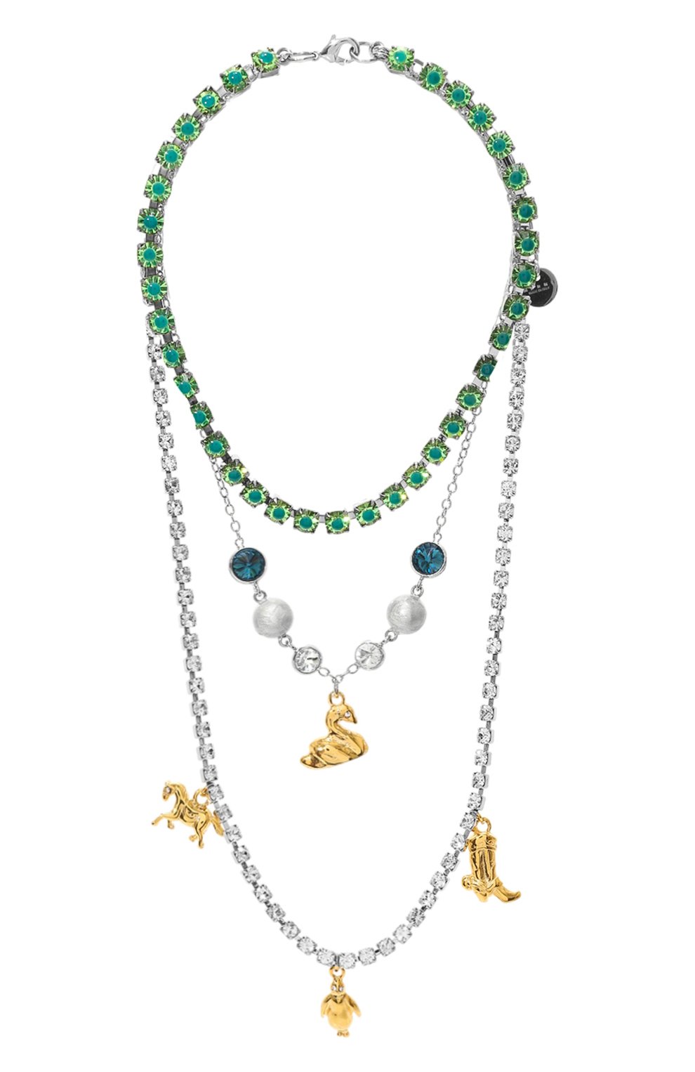 Колье MARNI разноцветного цвета по цене 59950 руб., арт. C0MV0441A0 S2000, фото 1 Колье MARNI, арт. C0MV0441A0 S2000, фото 1