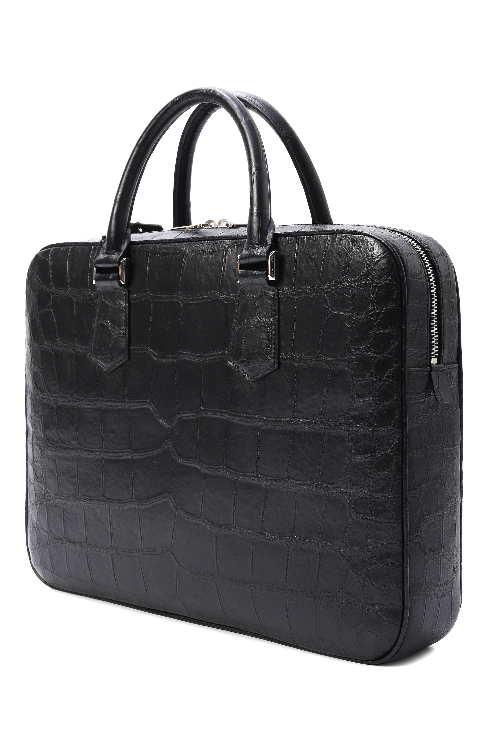 Портфель из кожи крокодила AURUS COLLECTION, арт. BB008BKS, фото 3