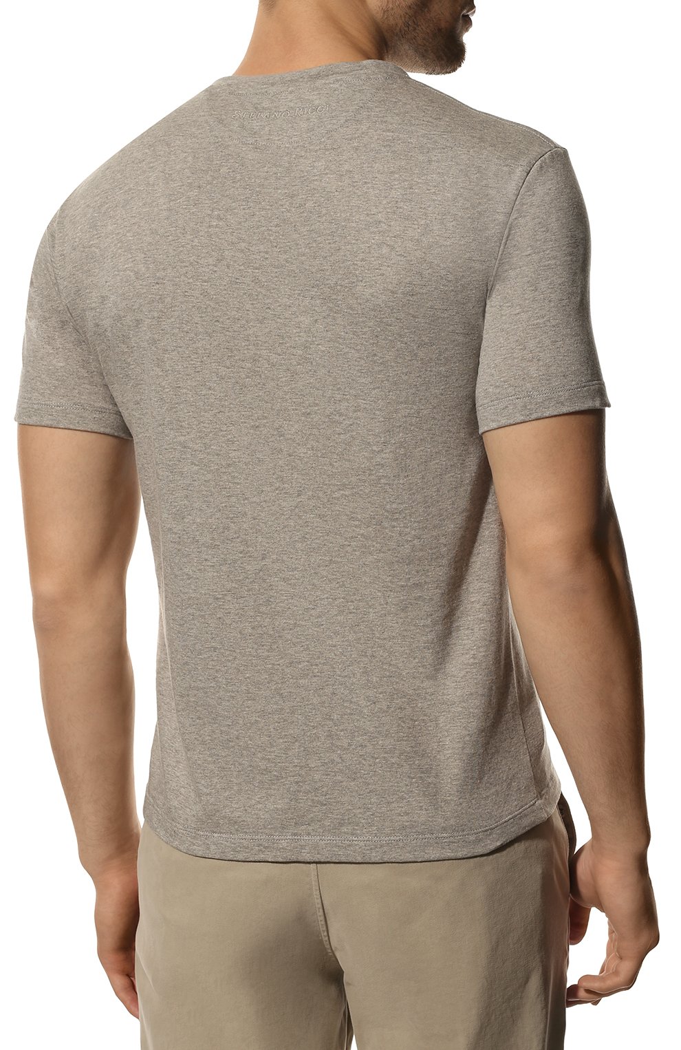 Хлопковая футболка STEFANO RICCI, арт. MNH1101130/803C0, фото 4