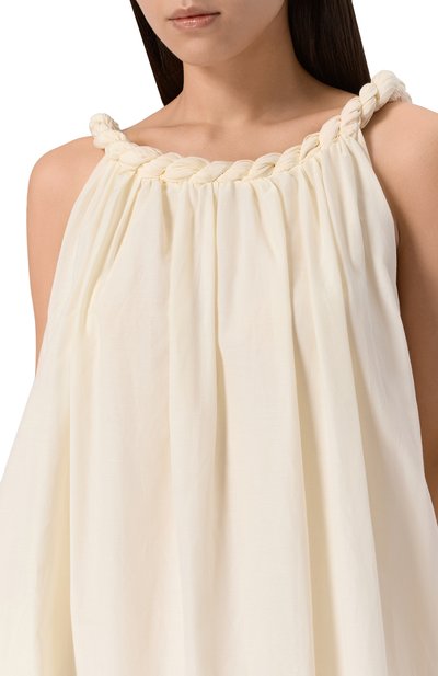 Платье из хлопка и шелка LOULOU DE SAISON, арт. KIKA, фото 5