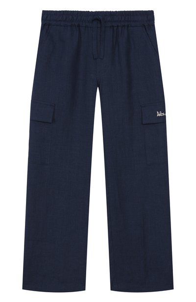 Льняные брюки-карго DOLCE & GABBANA, арт. L44P76/FU4GI/2-6