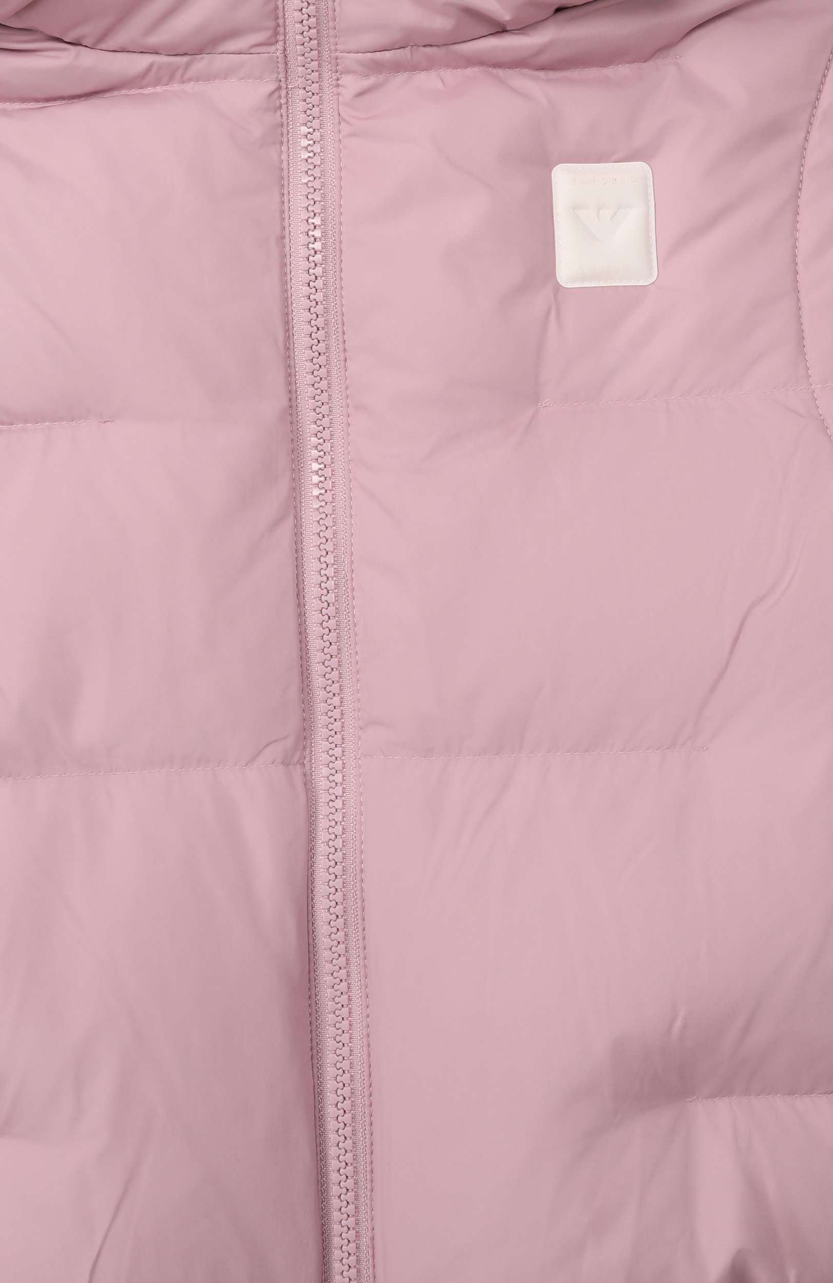 Пуховик EMPORIO ARMANI розового цвета по цене 35400 руб., арт. EB001513/AF26005, фото 3 Пуховик EMPORIO ARMANI, арт. EB001513/AF26005, фото 3