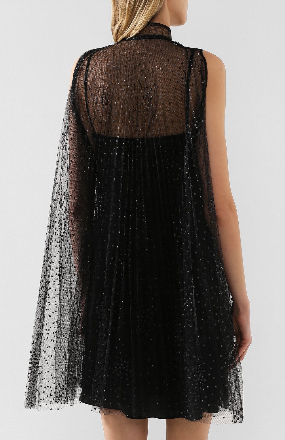 Платье REDVALENTINO черного цвета по цене 92550 руб., арт. TR3VAM20/4RL, фото 4 Платье REDVALENTINO, арт. TR3VAM20/4RL, фото 4