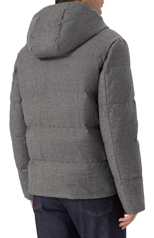 Пуховая куртка из шерсти и кашемира Duno WINS0R/C0RTINA Серый  WINS0R/C0RTINA Фото 4