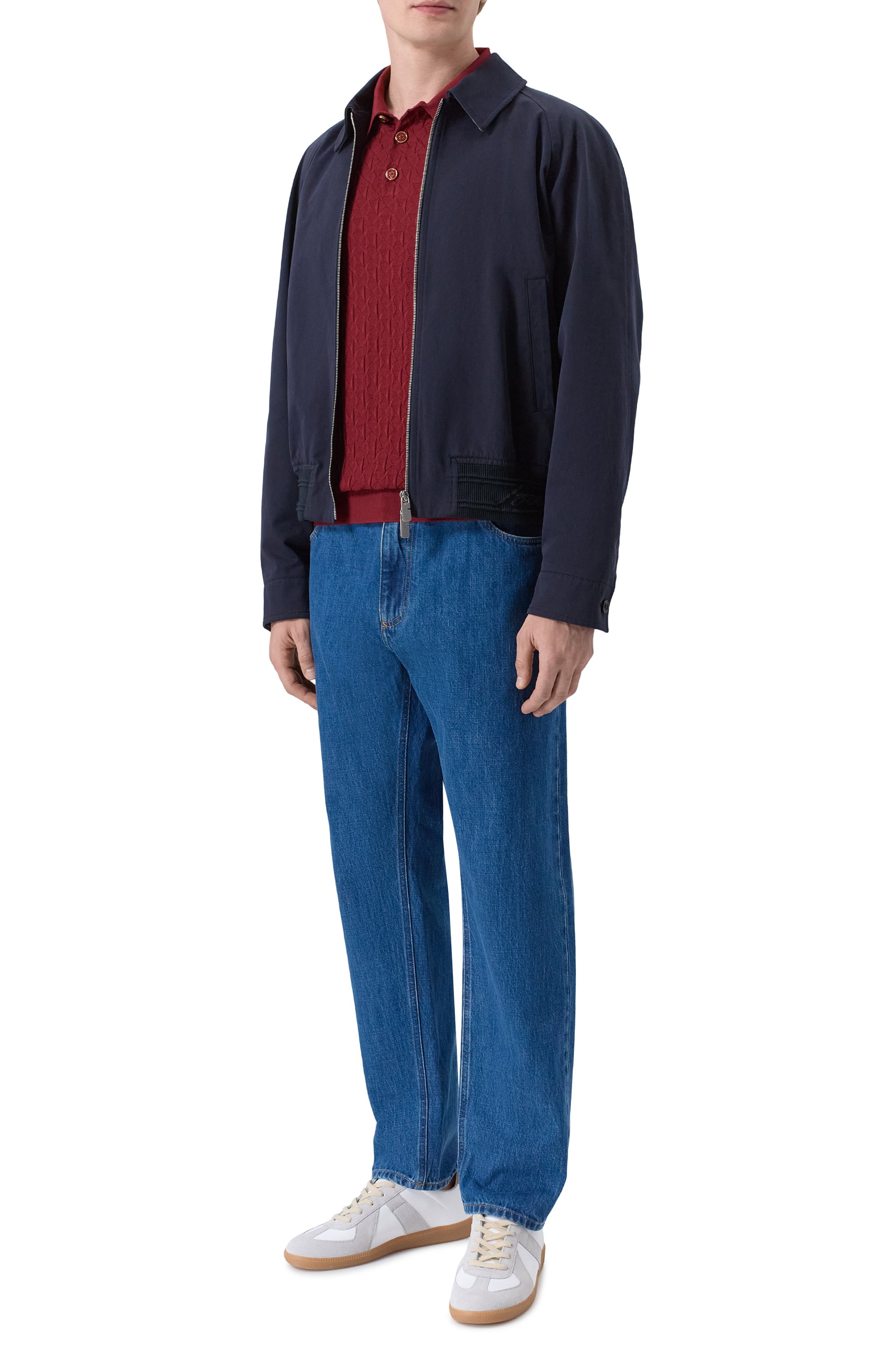 Шелковое поло DOLCE & GABBANA, арт. GXZ25Z/JBS0E, фото 2