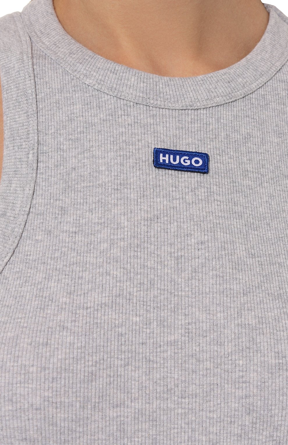 Хлопковая майка HUGO BLUE, арт. 50508857, фото 5