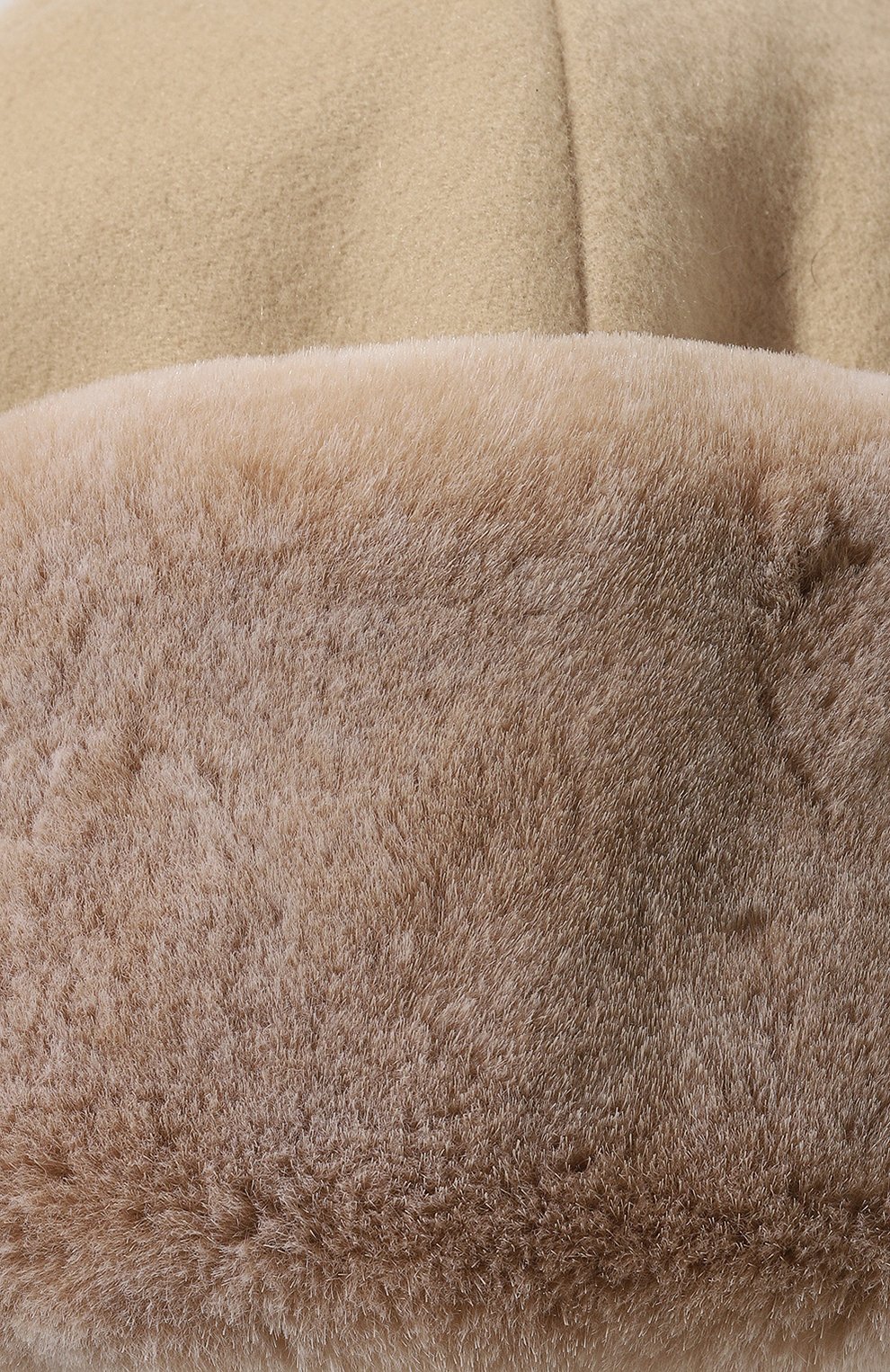 Шапка-ушанка бруклин из меха норки FURLAND бежевого цвета по цене 90200 руб., арт. 0130910050053600067, фото 3 Шапка-ушанка бруклин из меха норки FURLAND, арт. 0130910050053600067, фото 3