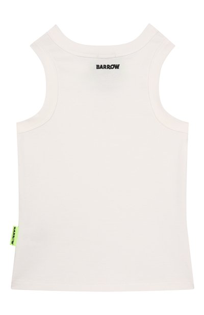 Хлопковая майка BARROW, арт. S5BKJGTA202, фото 2