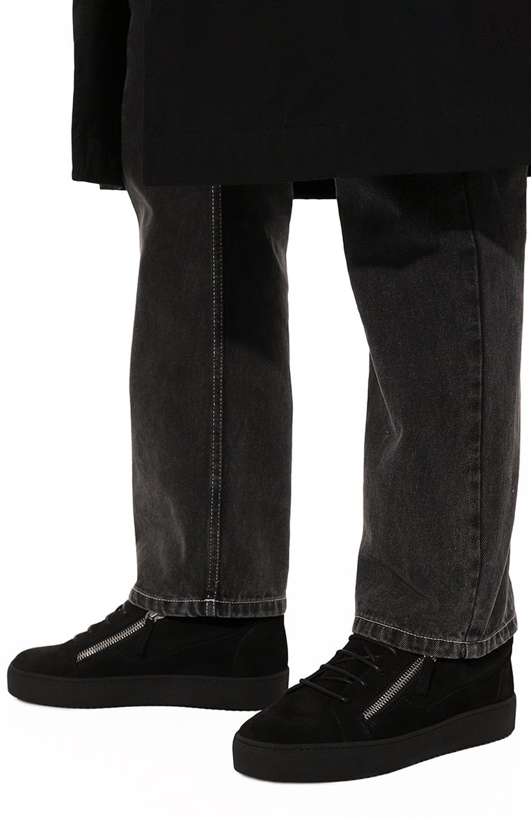 Кожаные кеды frankie winter GIUSEPPE ZANOTTI DESIGN, арт. RU00018/012, фото 1
