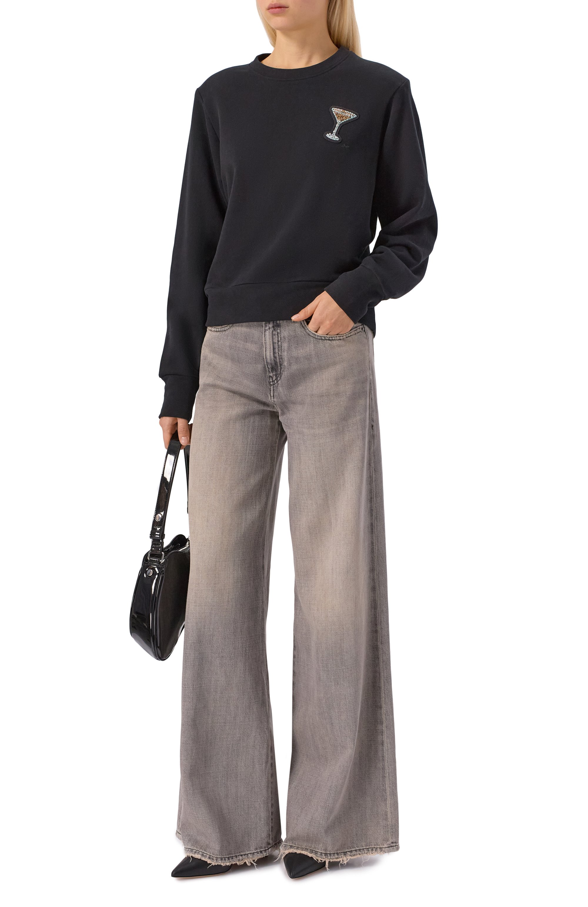 Хлопковый свитшот BOSS ORANGE, арт. 50547814, фото 2