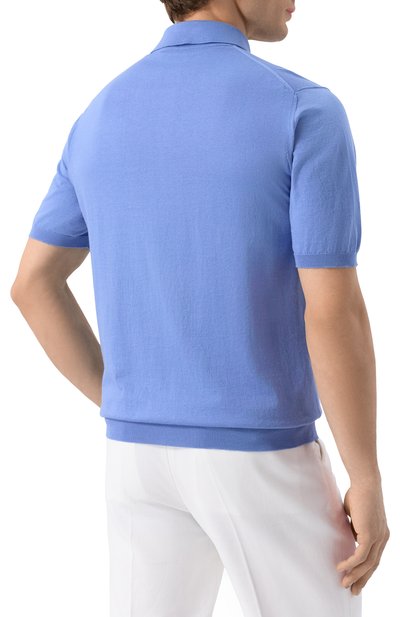 Хлопковое поло KITON, арт. UMKXX33K291, фото 4