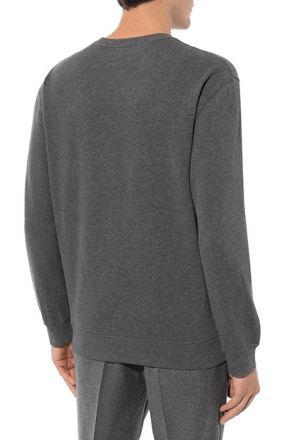 Хлопковый свитшот BRUNELLO CUCINELLI, арт. MTU143430, фото 4