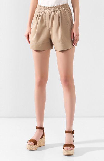 Хлопковые шорты BRUNELLO CUCINELLI, арт. MH116P5538, фото 3