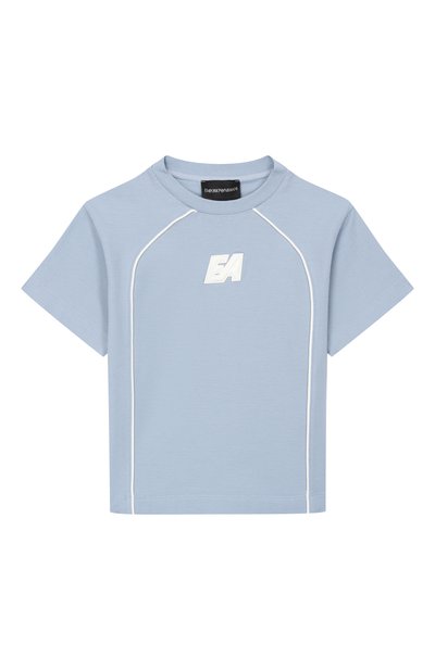 Хлопковая футболка EMPORIO ARMANI, арт. EB001345/AF10497