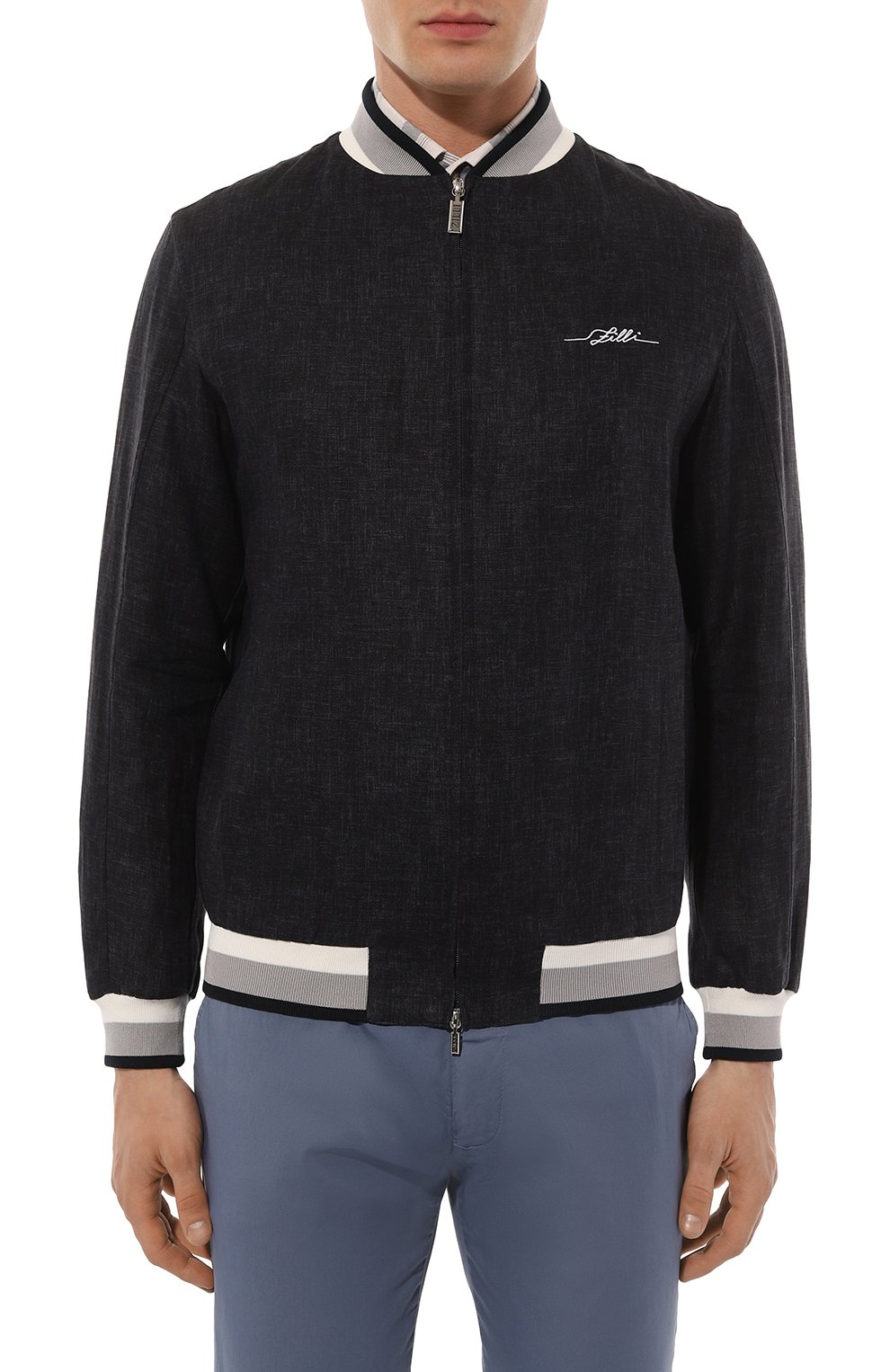 Льняной бомбер ZILLI, арт. B0M01BM0800VZL0T1, фото 3