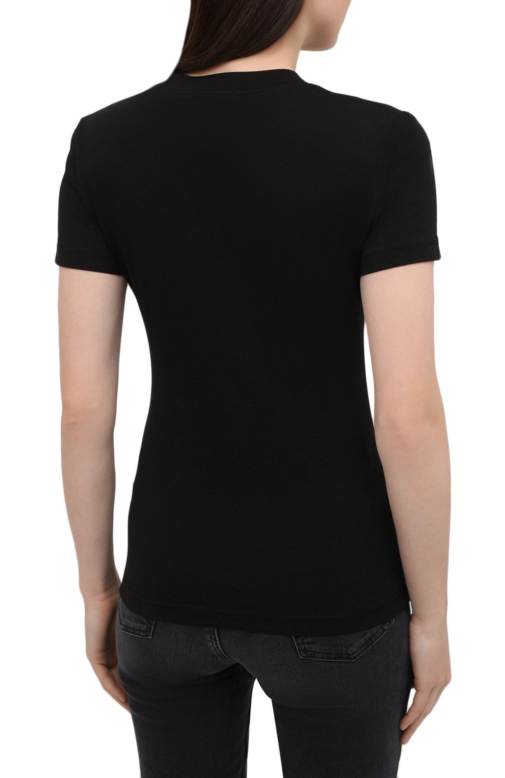 Хлопковая футболка VERSACE JEANS COUTURE, арт. B2HWA7TA-WDP608 L0G0 PLAS/30454, фото 4