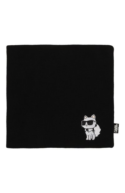 Комплект из шапки и шарфа-снуда KARL LAGERFELD KIDS, арт. Z30326, фото 4