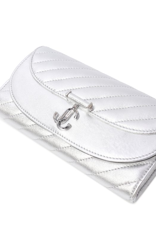 Клатч Curve Jimmy Choo AVNCURVEWALCHNRBA Серебряный  AVNCURVEWALCHNRBA Фото 6