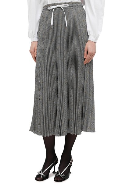 Плиссированная юбка MIU MIU, арт. MG1330-1V7Q-F0002, фото 3