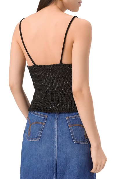 Шелковый топ PARAMIDONNA, арт. CR25BTB, фото 4