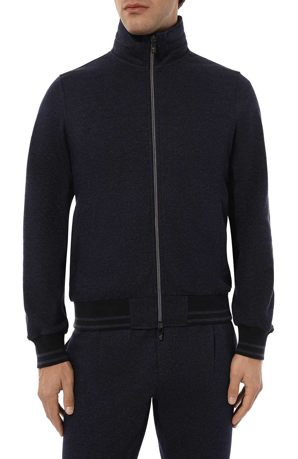 Толстовка из шерсти и �хлопка CAPOBIANCO, арт. 17M406.PL00., фото 3