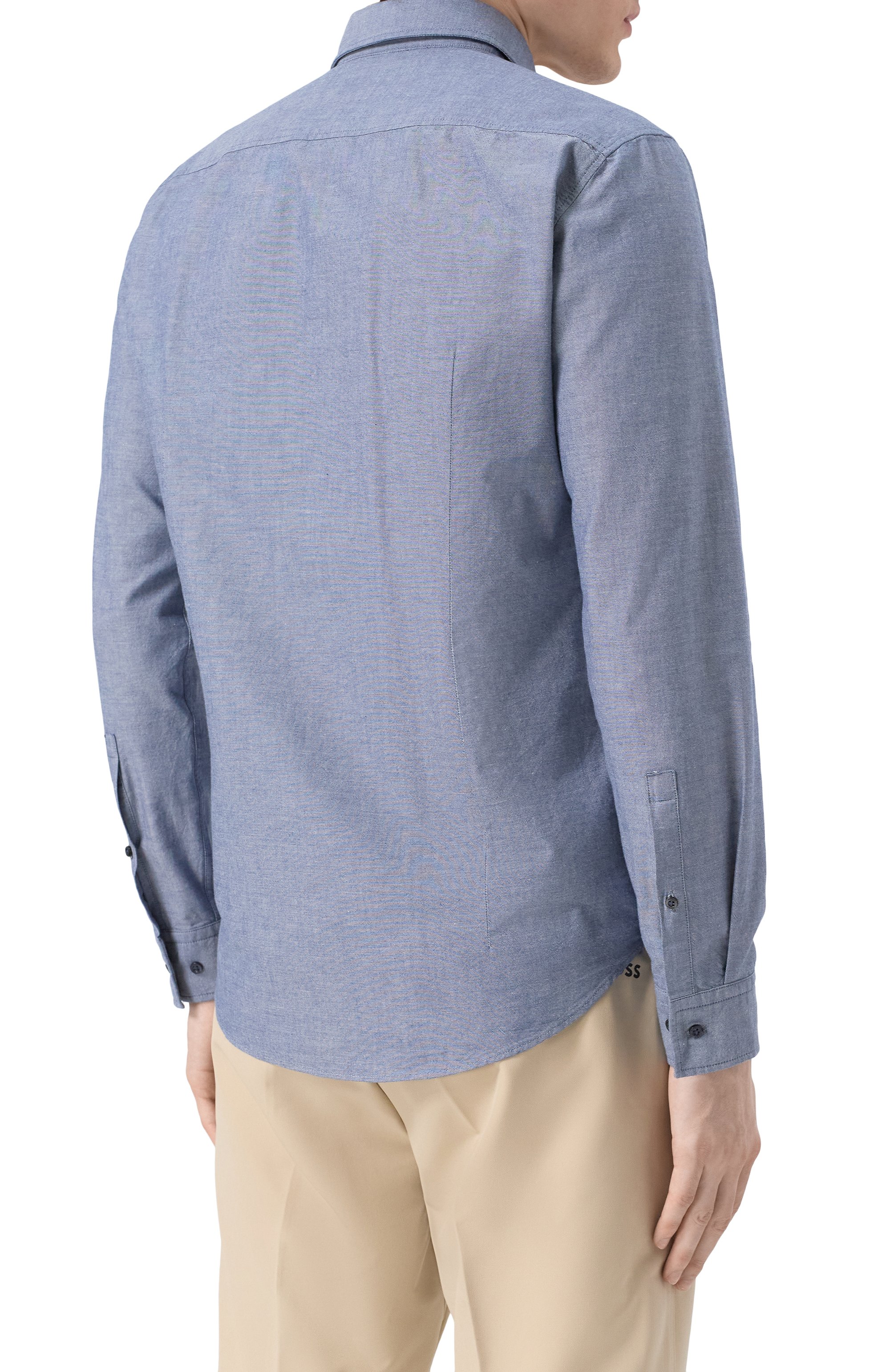 Хлопковая рубашка HUGO, арт. 50479302, фото 4