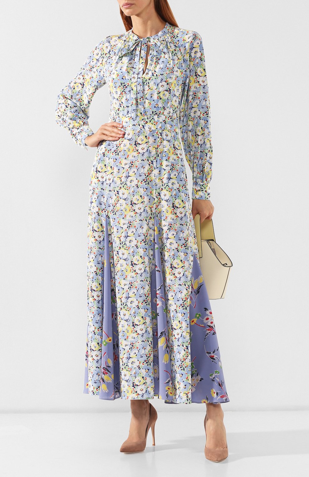 Шелковое платье POLO RALPH LAUREN, арт. 211770017, фото 2