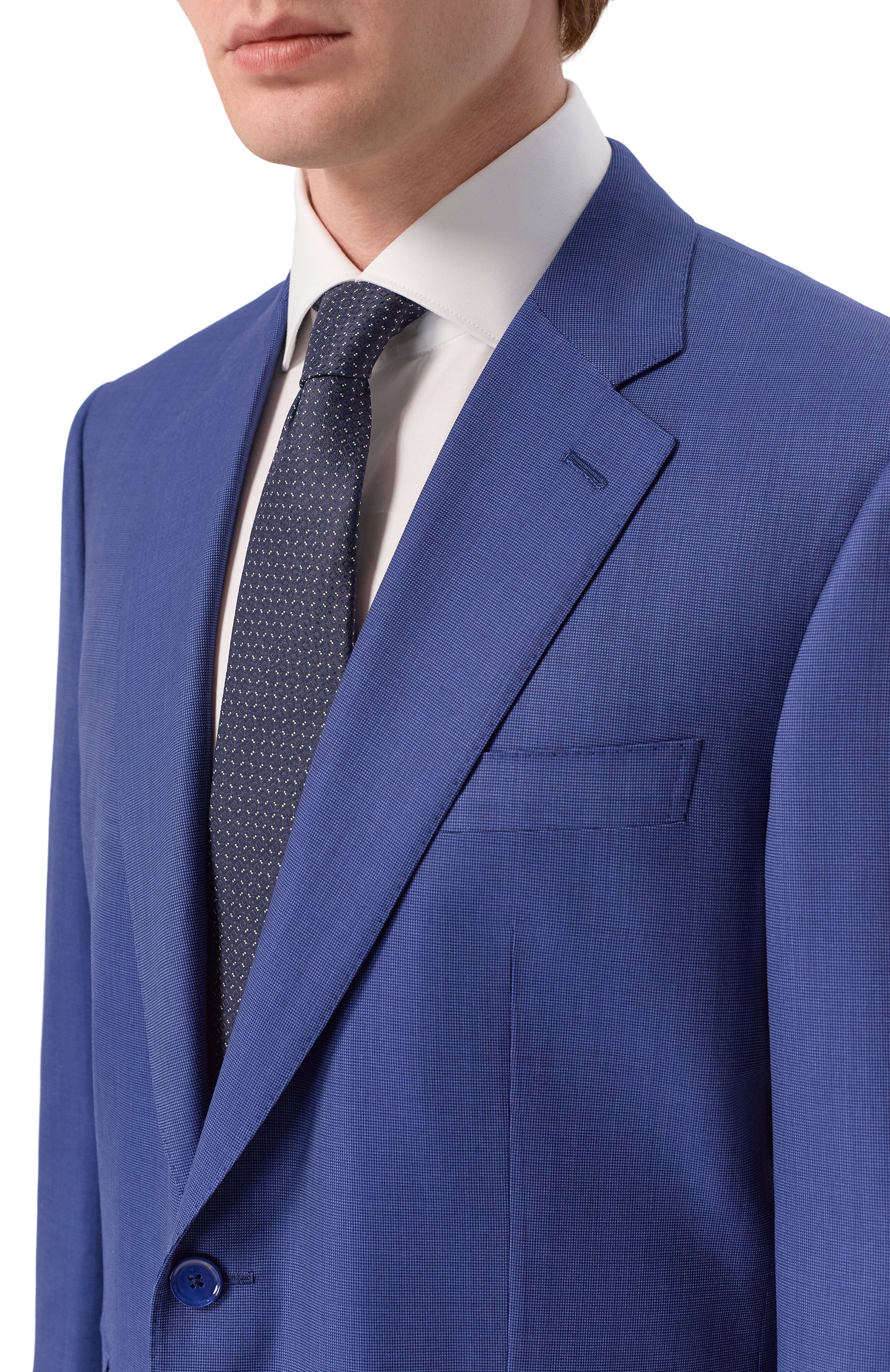 Шелковый галстук CANALI, арт. 18/HJ04523, фото 2