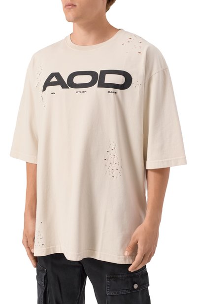 Хлопковая футболка AN OTHER DATE, арт. F50DMATH061, фото 3