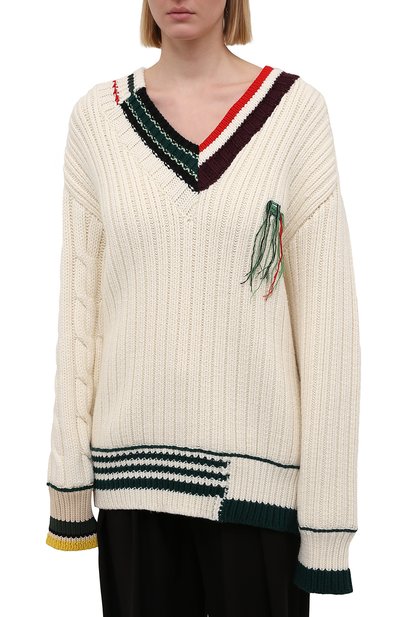 Шерстяной свитер LACOSTE, арт. AH04372CQ, фото 3