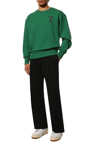 Хлопковый свитшот puma x ami PUMA, арт. 53411196, фото 2