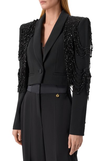 Жакет с отделкой бисером ZUHAIR MURAD, арт. PJK26030/CRCA022, фото 3