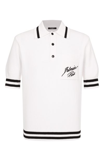 Мужская поло BALMAIN, арт. EH0GB046/KI49
