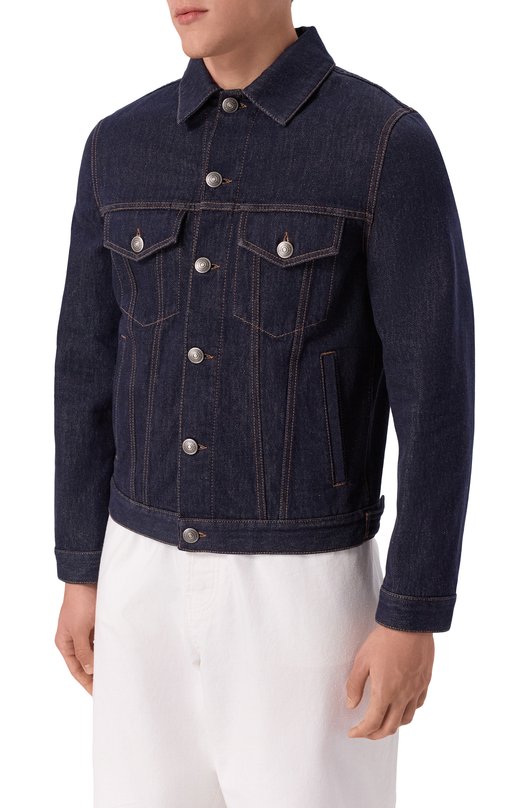 Джинсовая куртка Brunello Cucinelli M233P6909 Синий  M233P6909 Фото 3