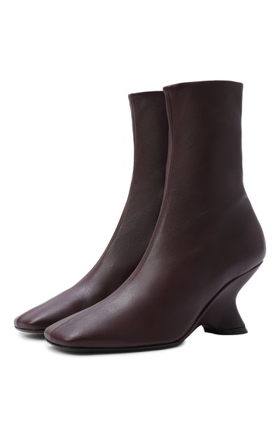 Женские кожаные ботильоны DRIES VAN NOTEN, арт. 262-131722/01400100