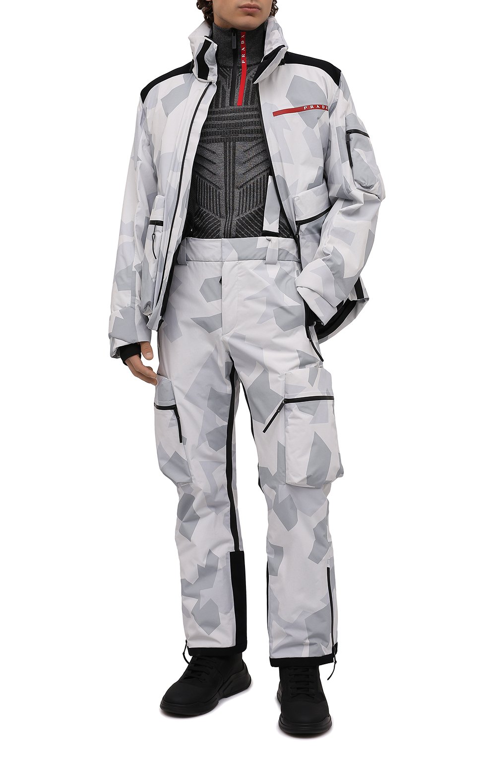 Утепленный комбинезон PRADA, арт. SPH123-1YYU-F0K44-202, фото 2