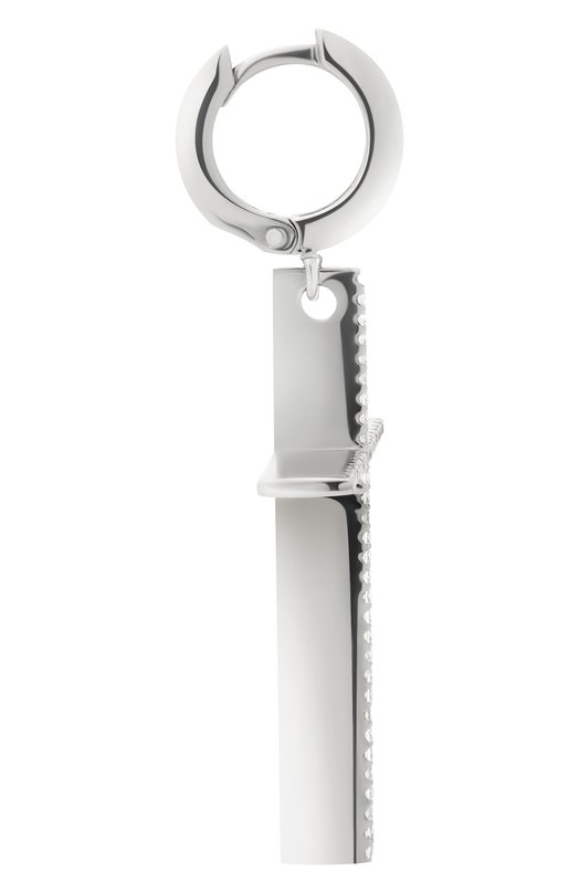 Моносерьга Графичный крест VSJ Moonka NCS-CER-48TPZ-1 Серебряный  NCS-CER-48TPZ-1 Фото 4